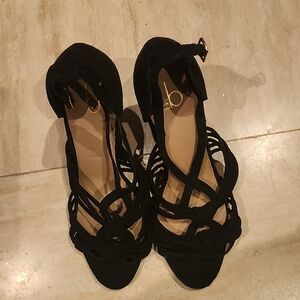 Elegant Black Women's Heels